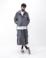 Polyester Cargo Skirt - Grey