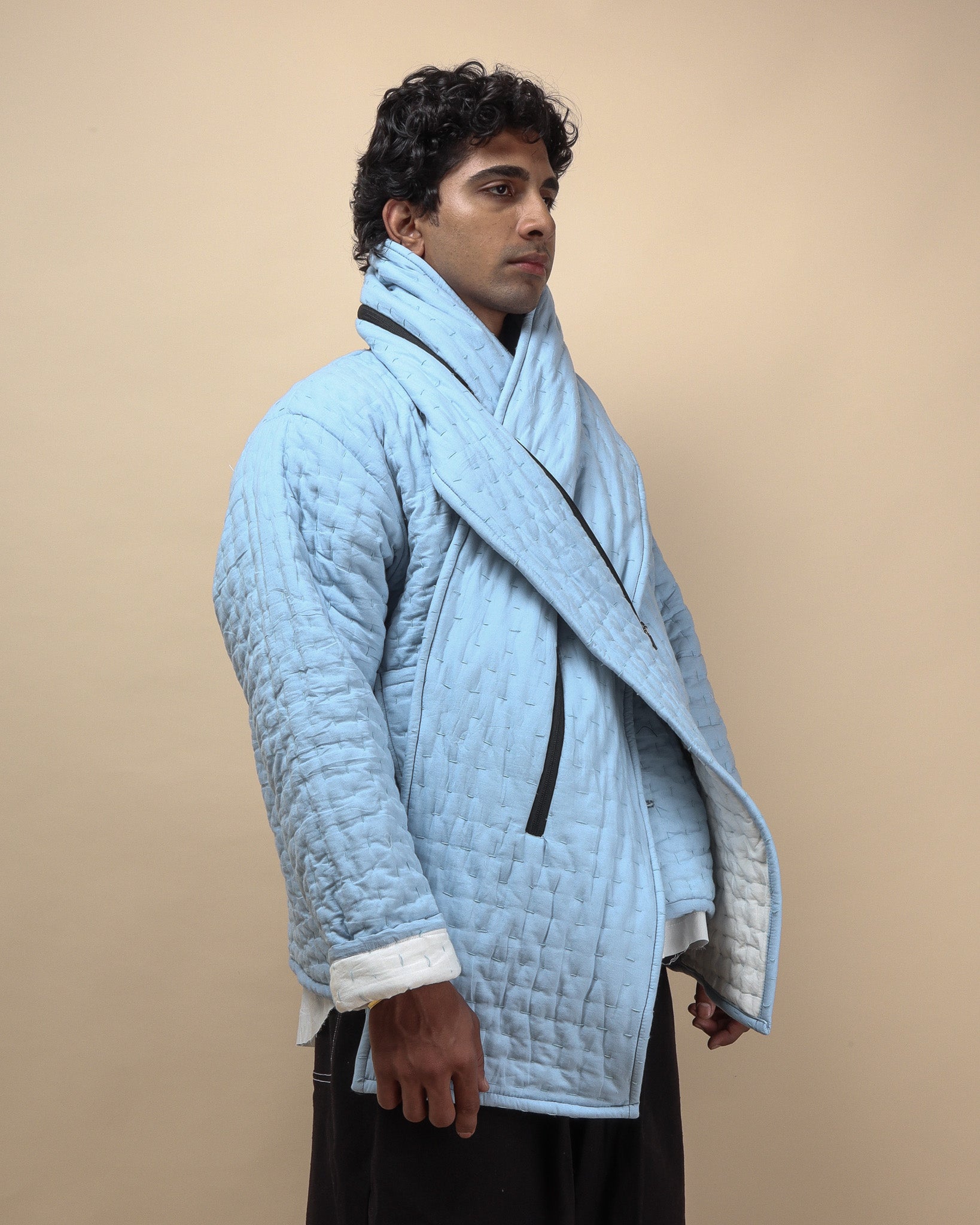 Quilted Kantha Jacket