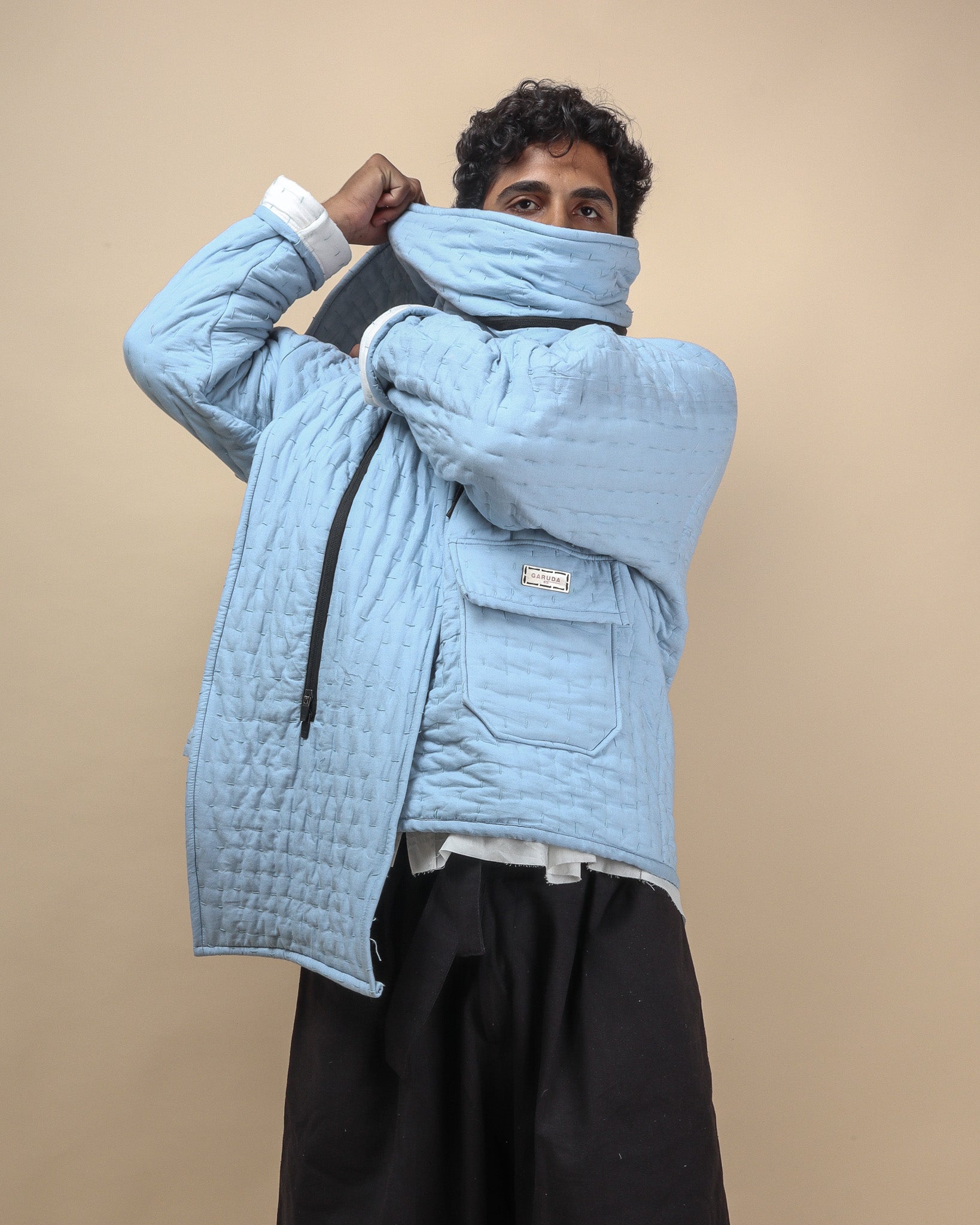 Quilted Kantha Jacket