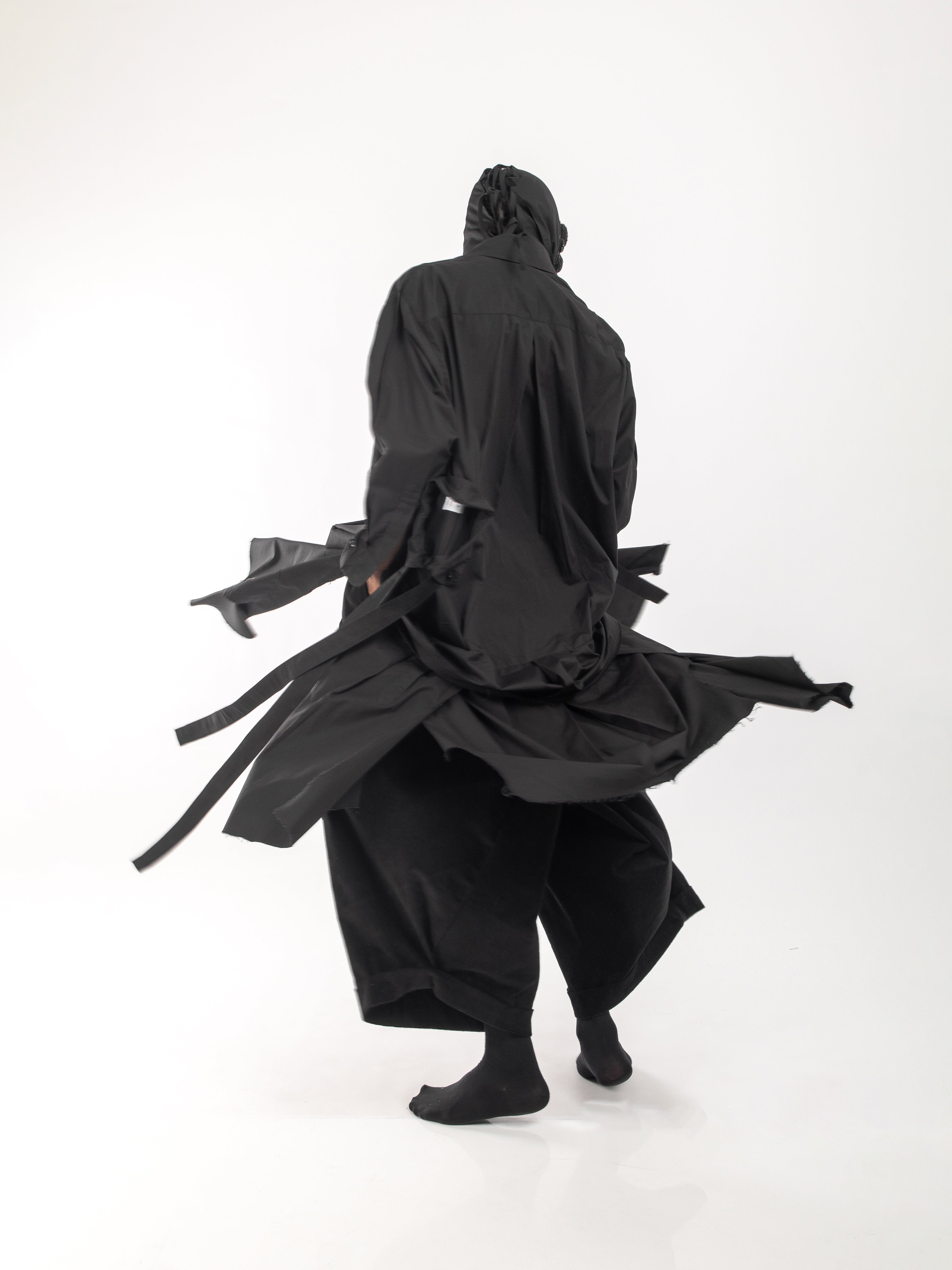 CORDUROY DROP CROTCH TROUSER