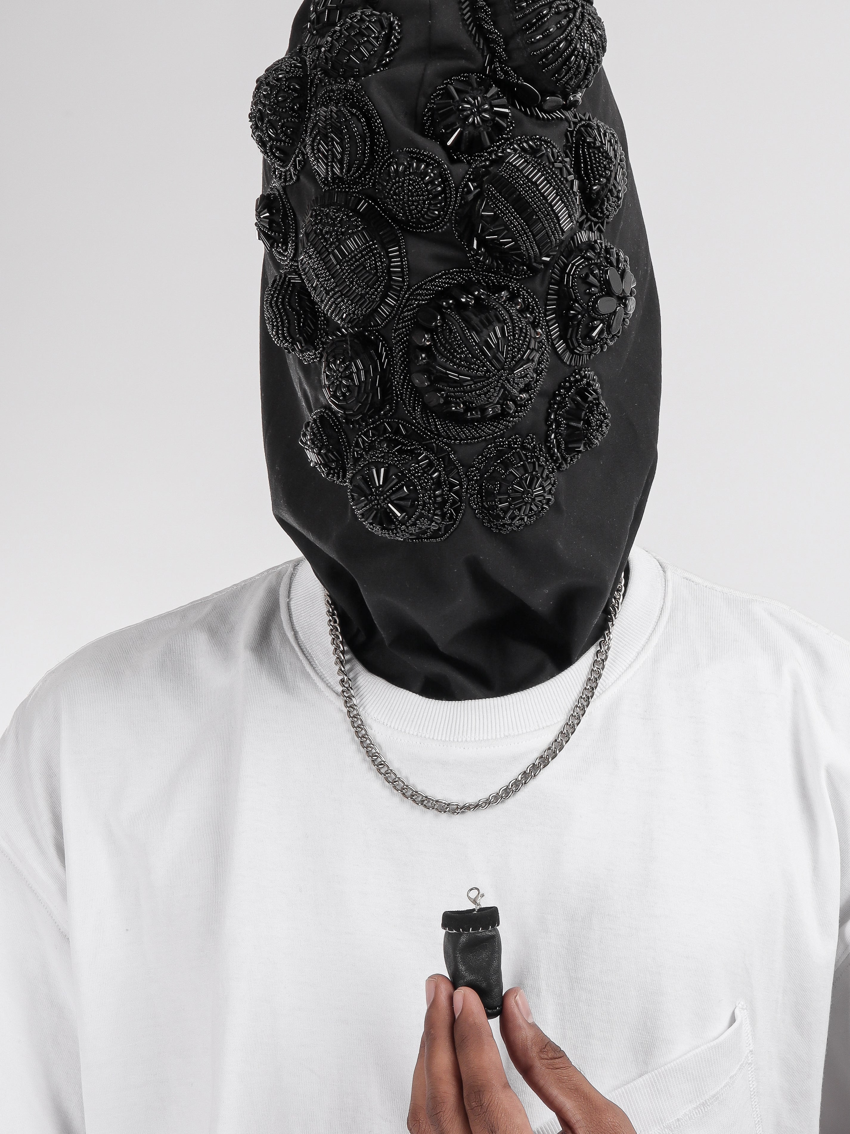 LEATHER THIMBLE PENDANT