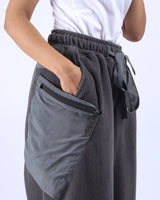 Fleece Cargo Sweatpants - Grey - GARUDA