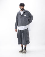 Polyester Cargo Skirt - Grey - GARUDA