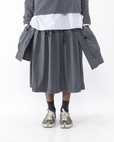 Polyester Cargo Skirt - Grey - GARUDA