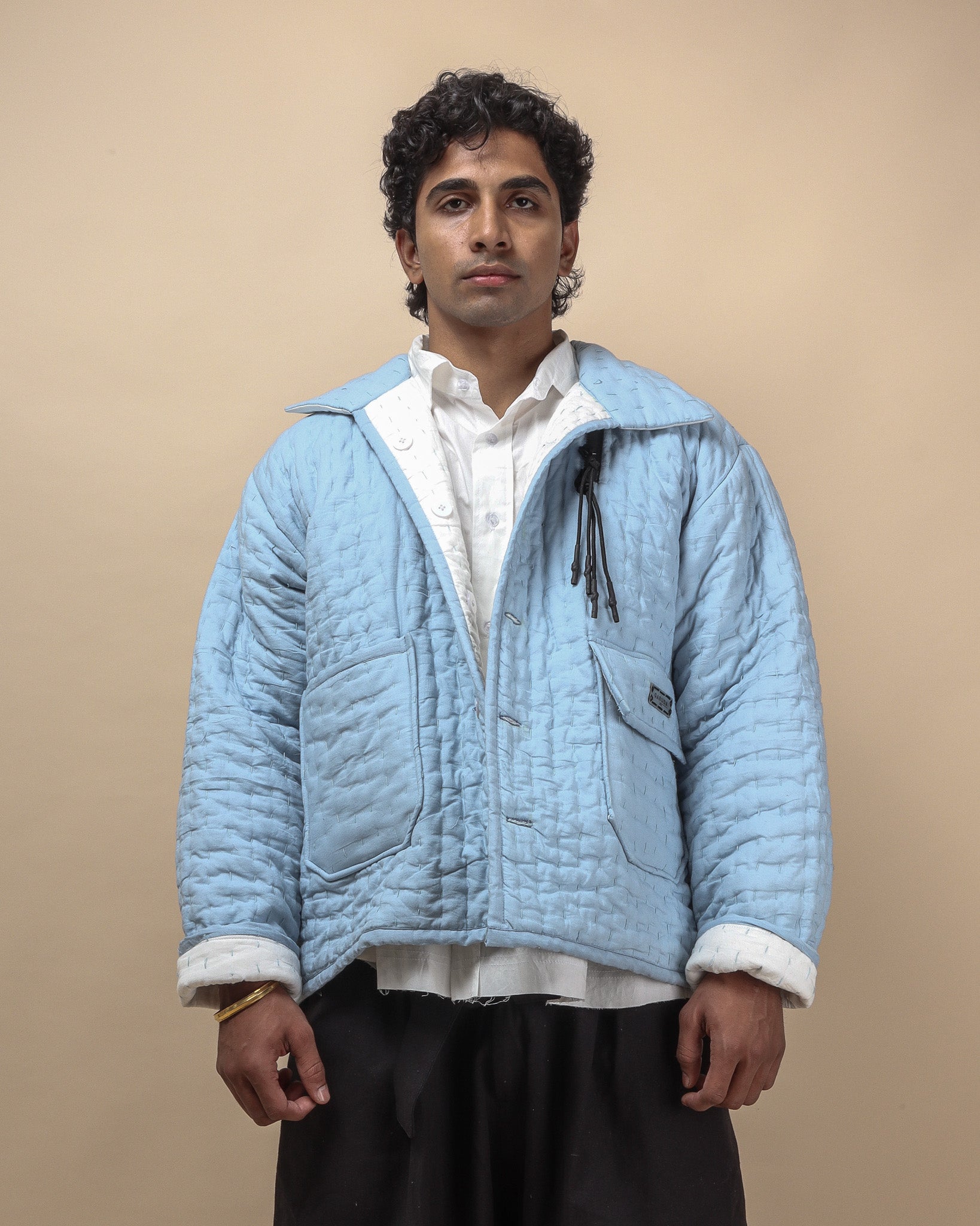 Quilted Kantha Jacket - GARUDA