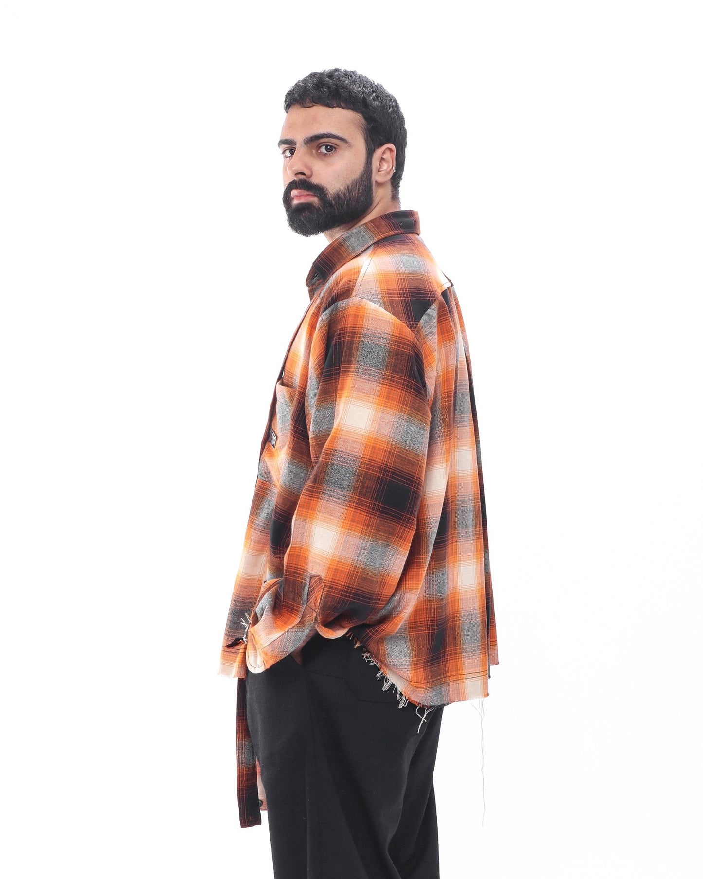 2023 Shirt V2 - Orange Flannel - GARUDA