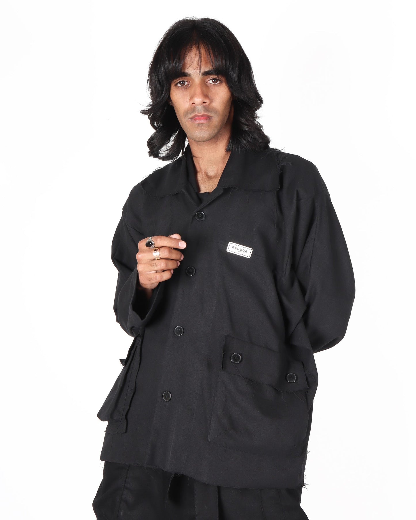 Canvas Cargo Shacket - GARUDA