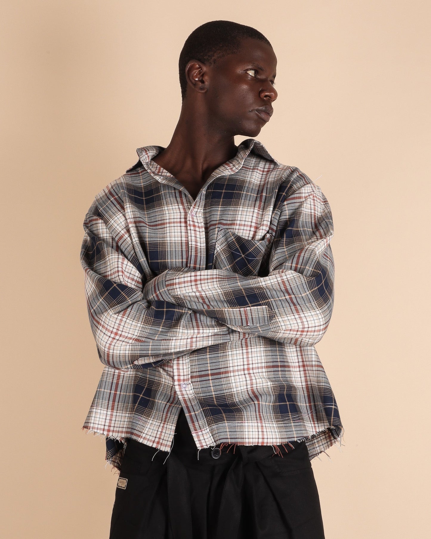 Cotton Flannel Shirt - Mixed - GARUDA