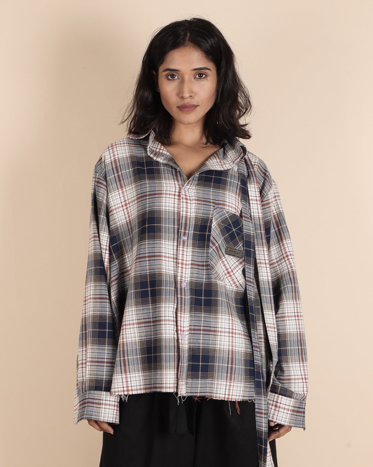Cotton Flannel Shirt - Mixed - GARUDA