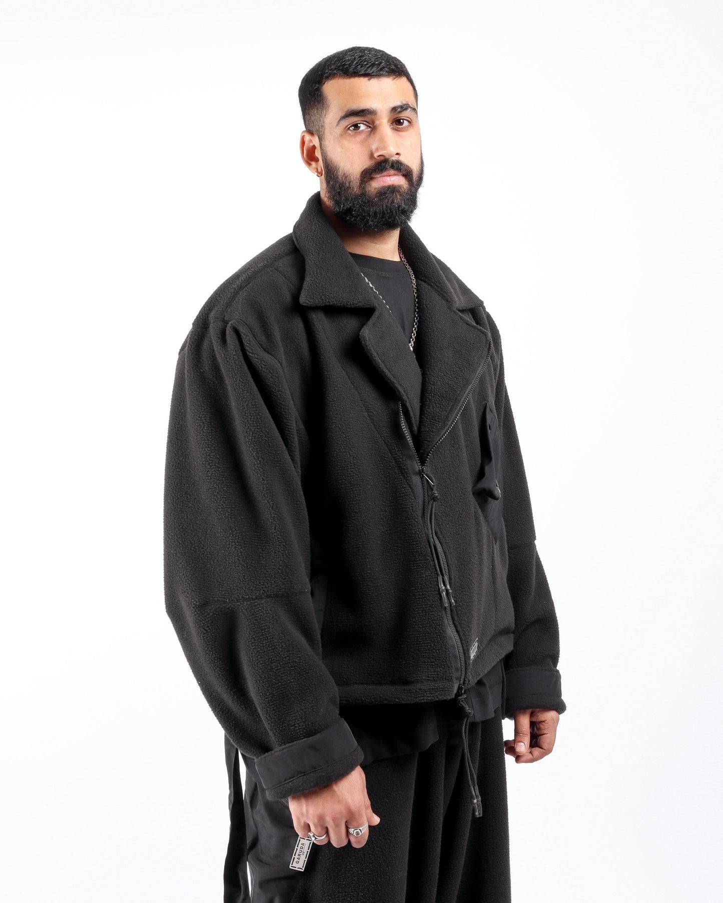 Fleece Biker Jacket - GARUDA