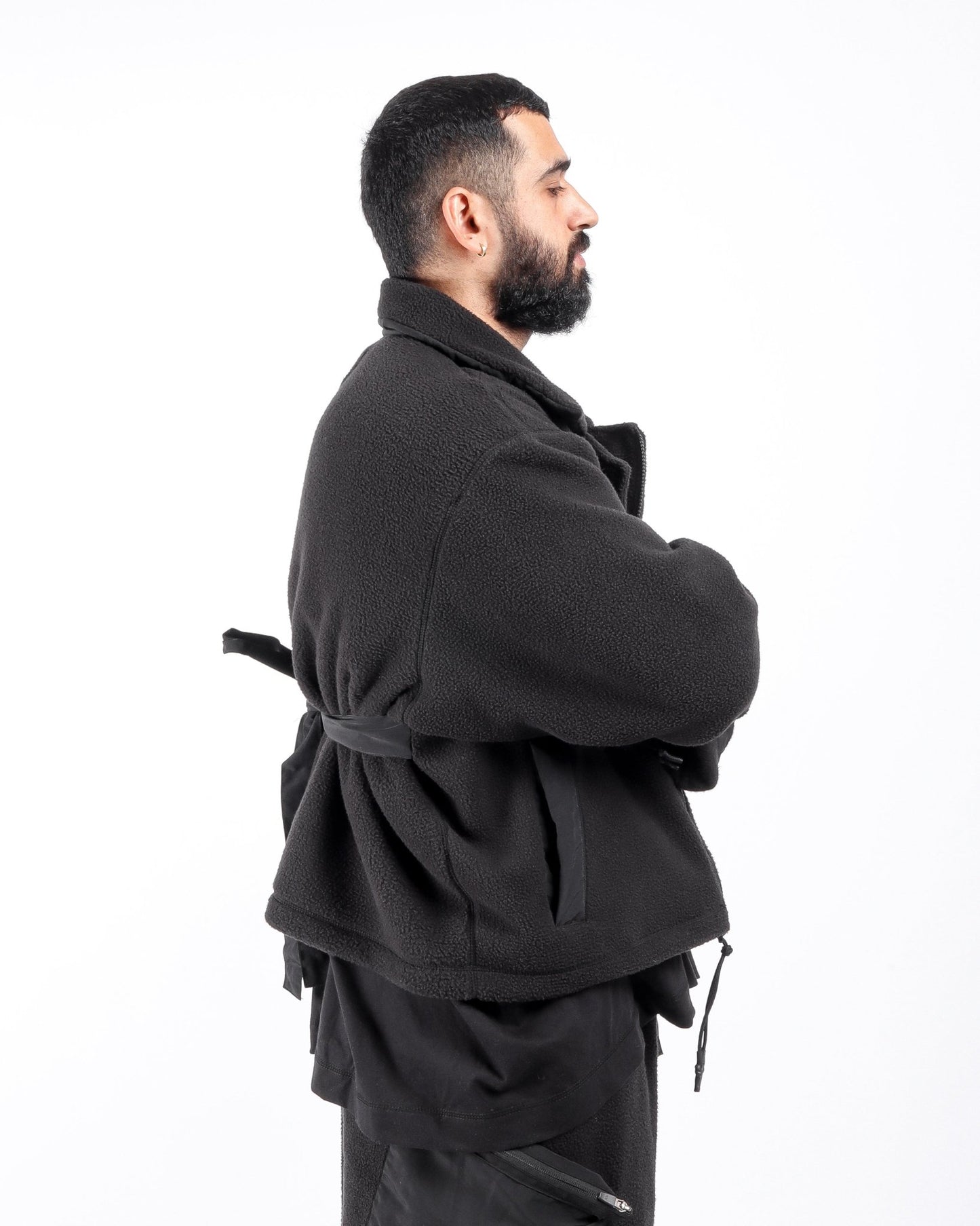 Fleece Biker Jacket - GARUDA