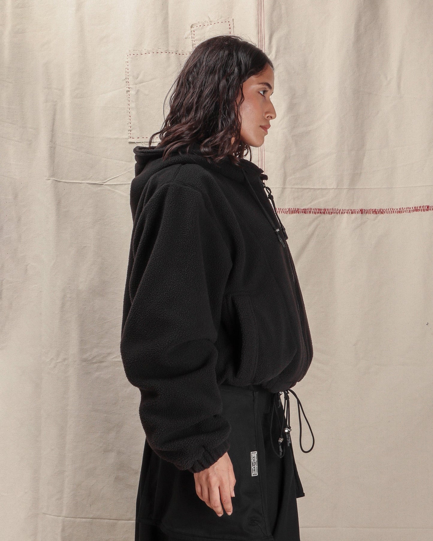 FLEECE HOODIE - GARUDA