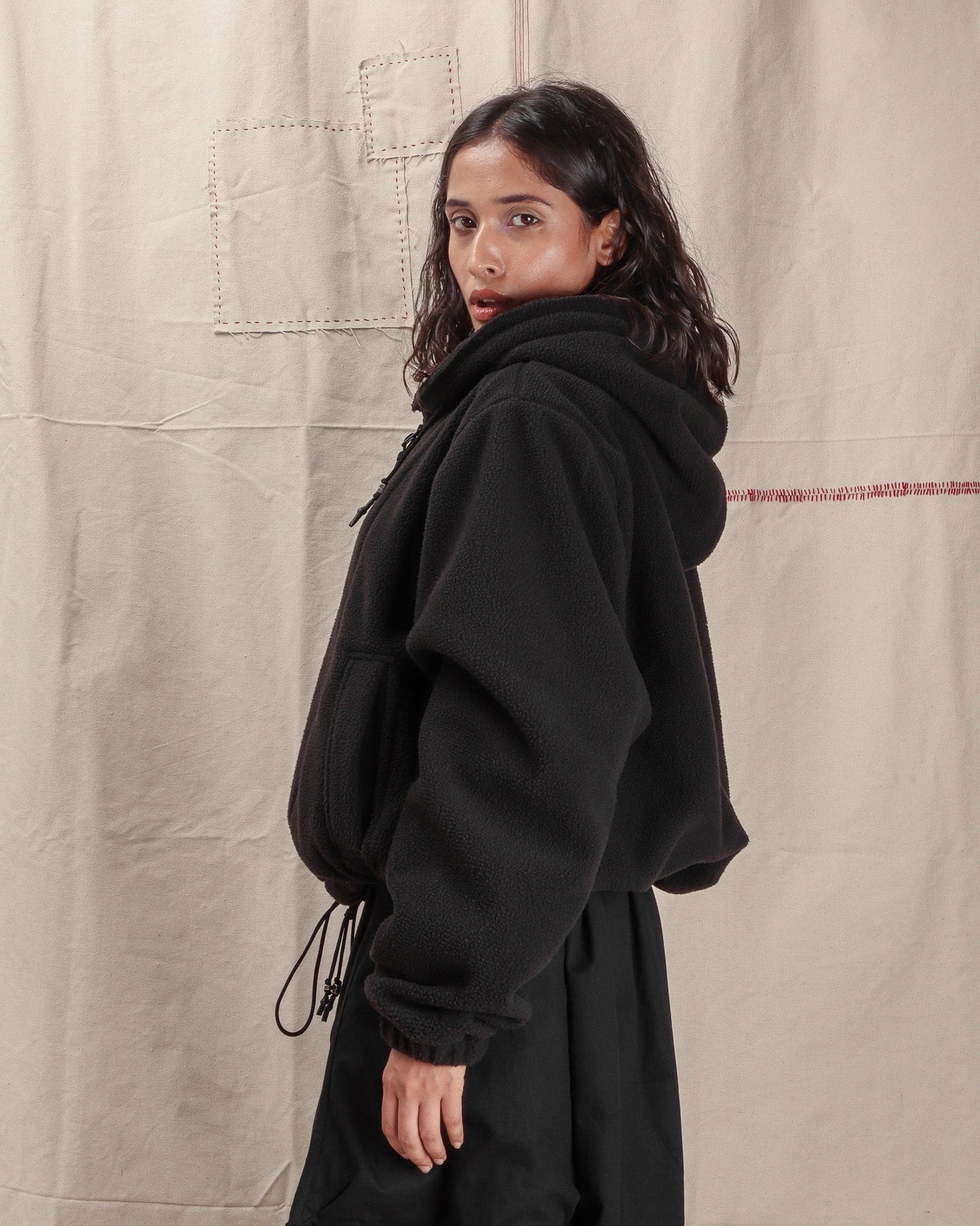 FLEECE HOODIE - GARUDA