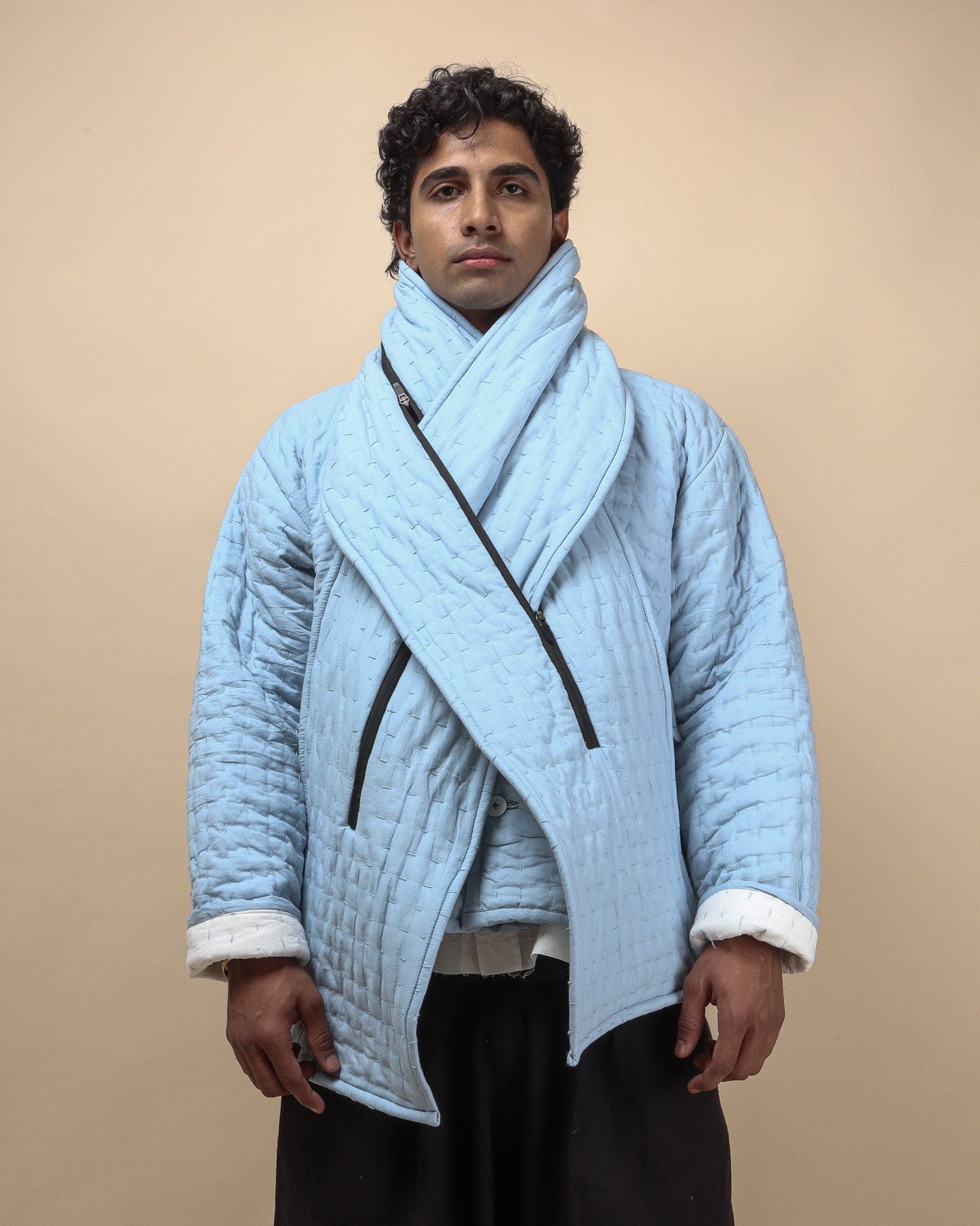 Quilted Kantha Jacket - GARUDA