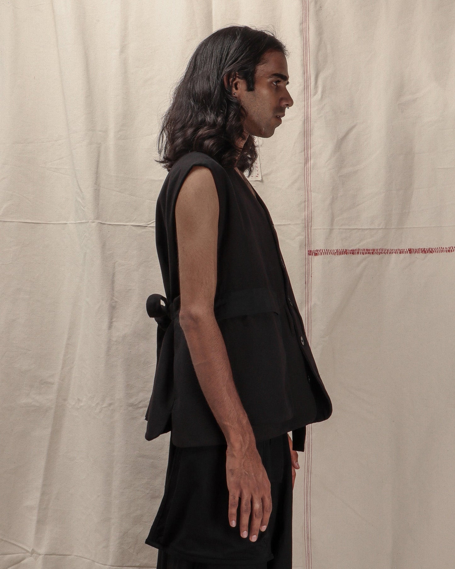 REVERSIBLE WAIST COAT - GARUDA