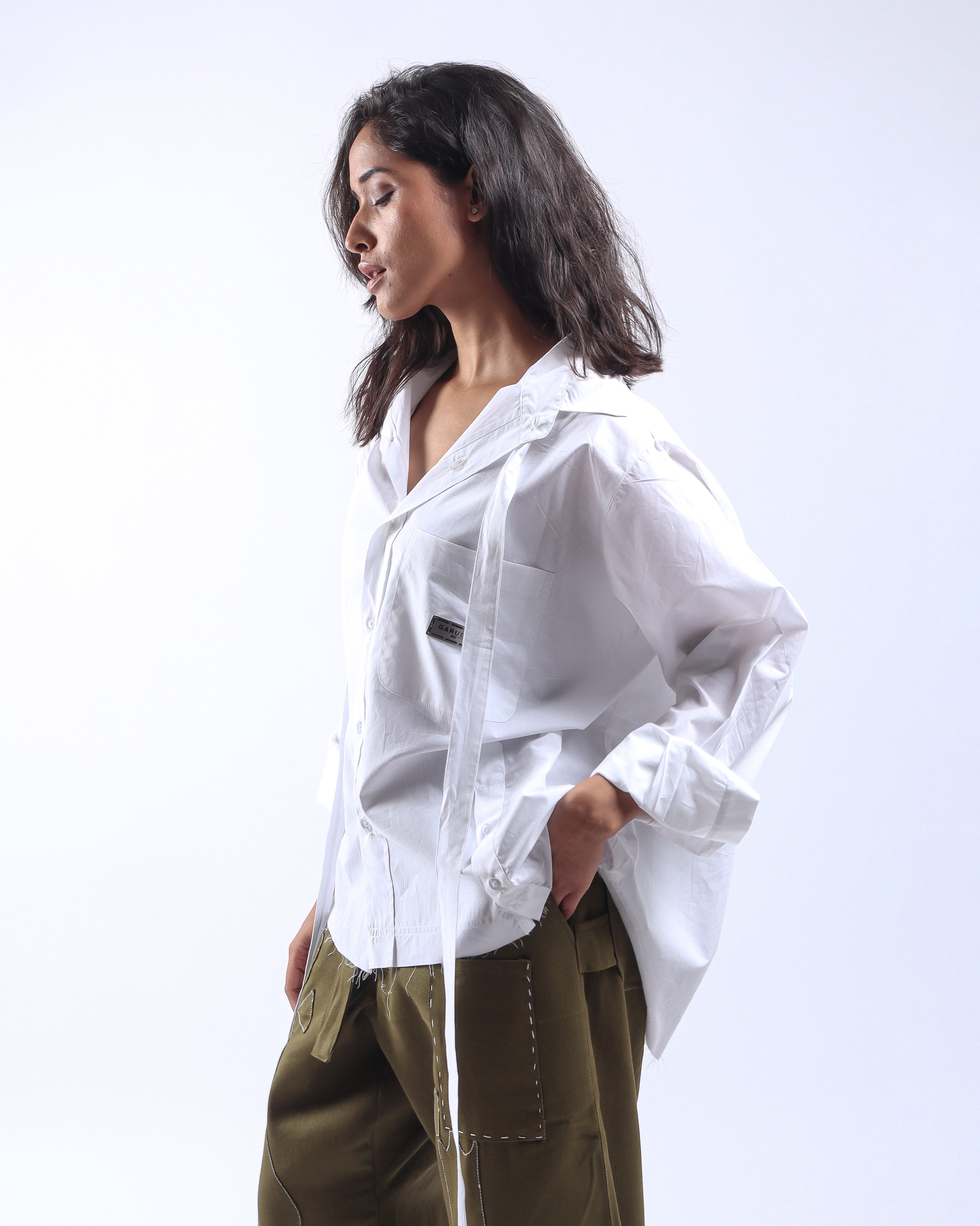 2023 Shirt V2 - White Poplin