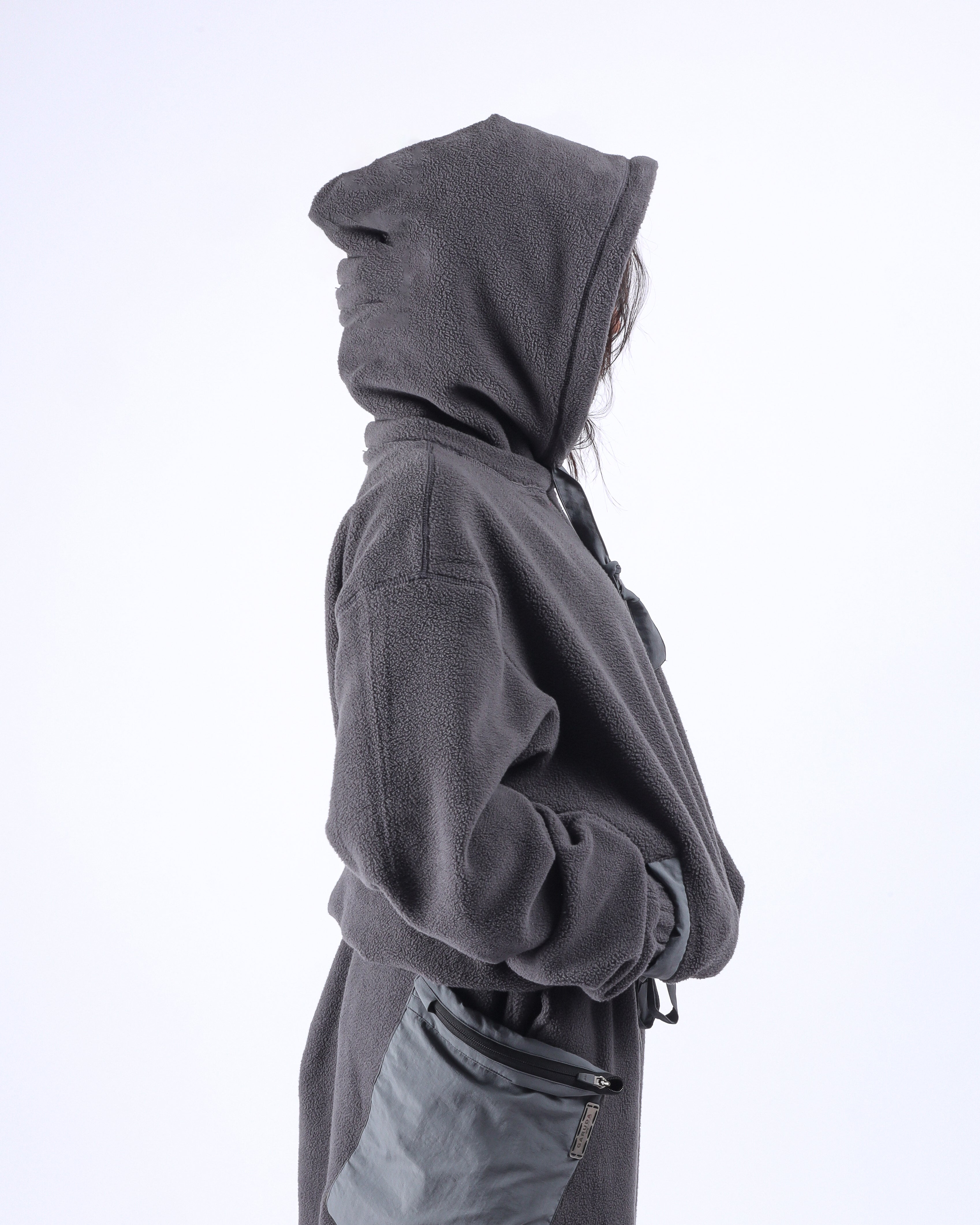 Fleece Hoodie - Grey