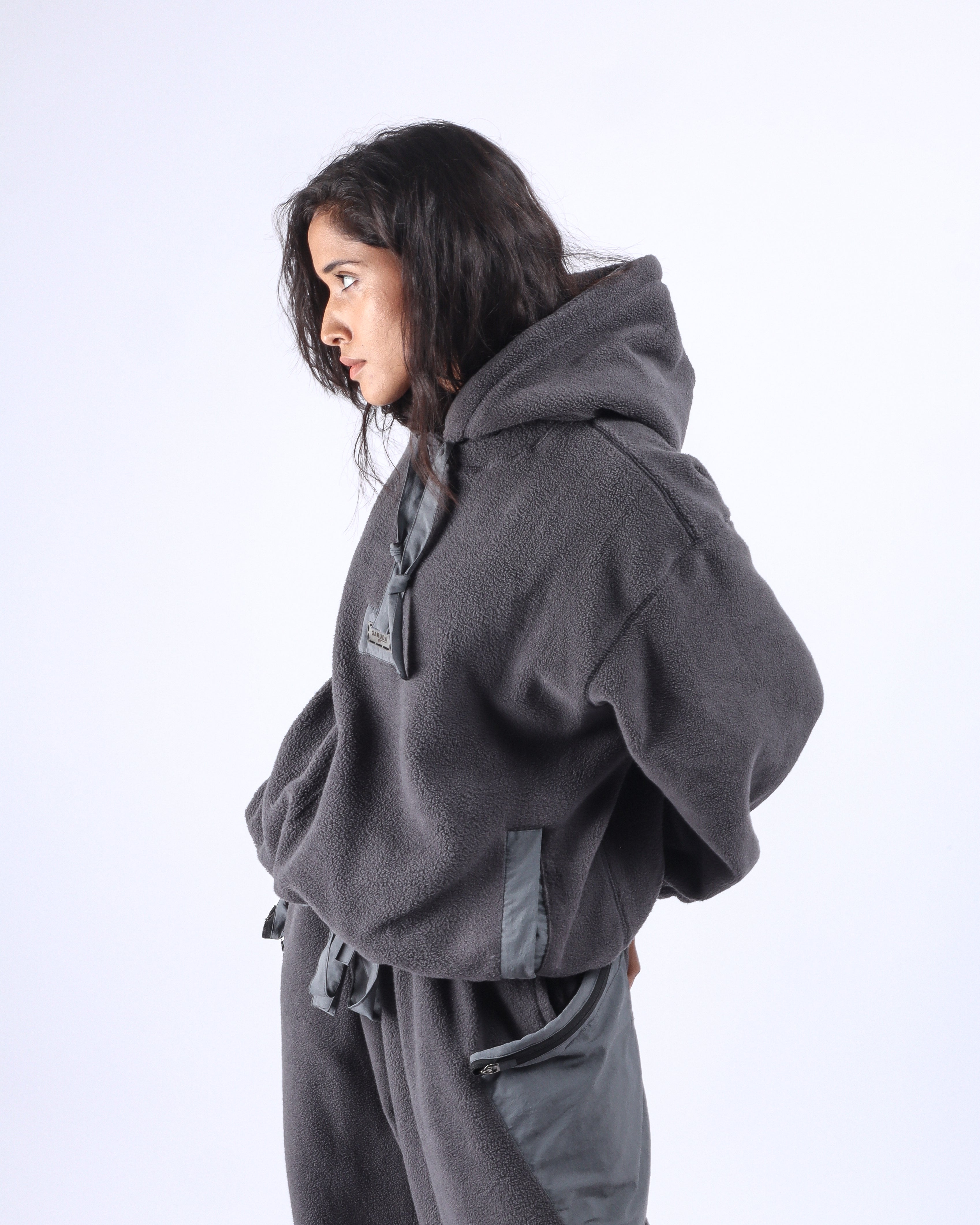 Fleece Hoodie - Grey