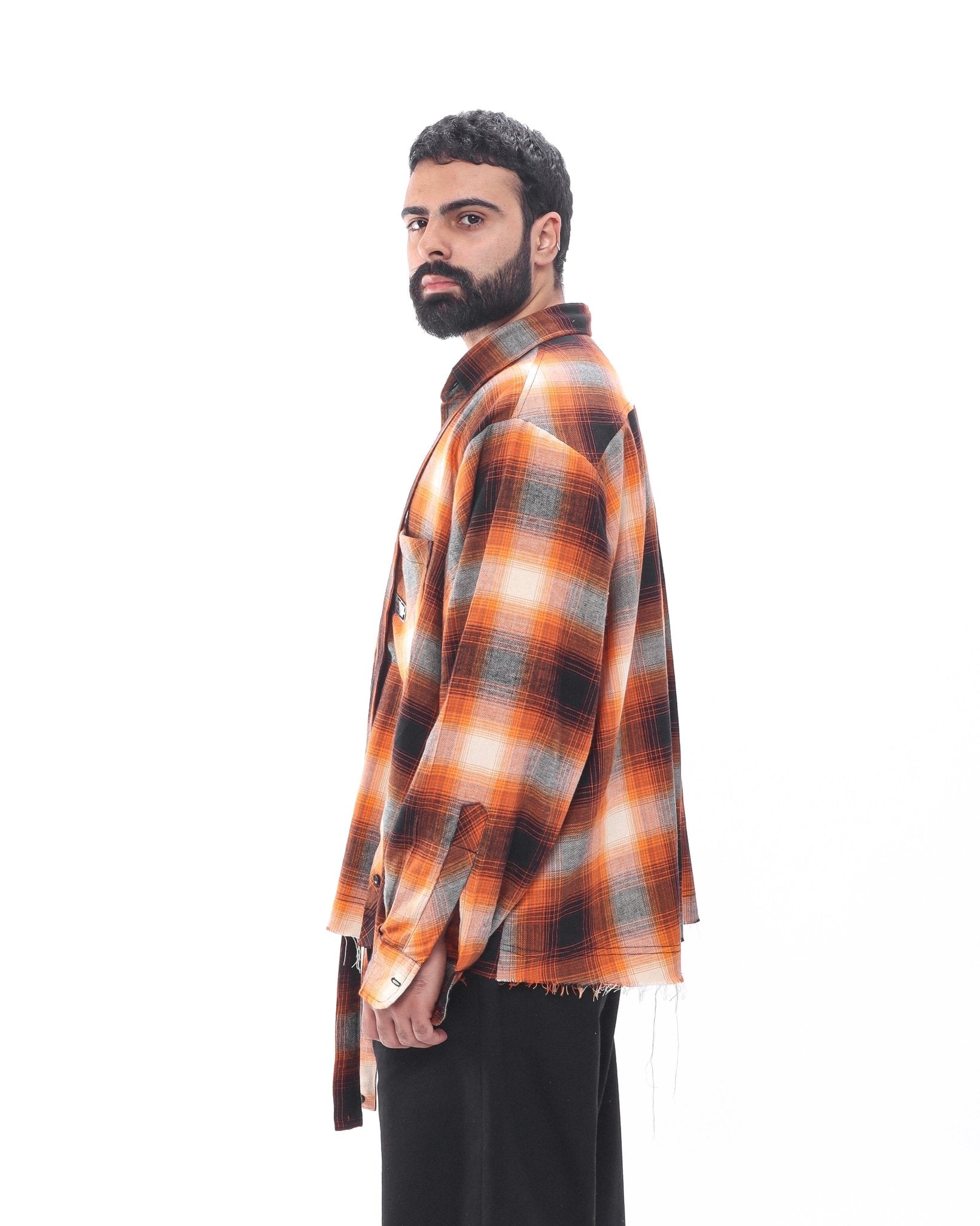 2023 Shirt V2 - Orange Flannel - GARUDA