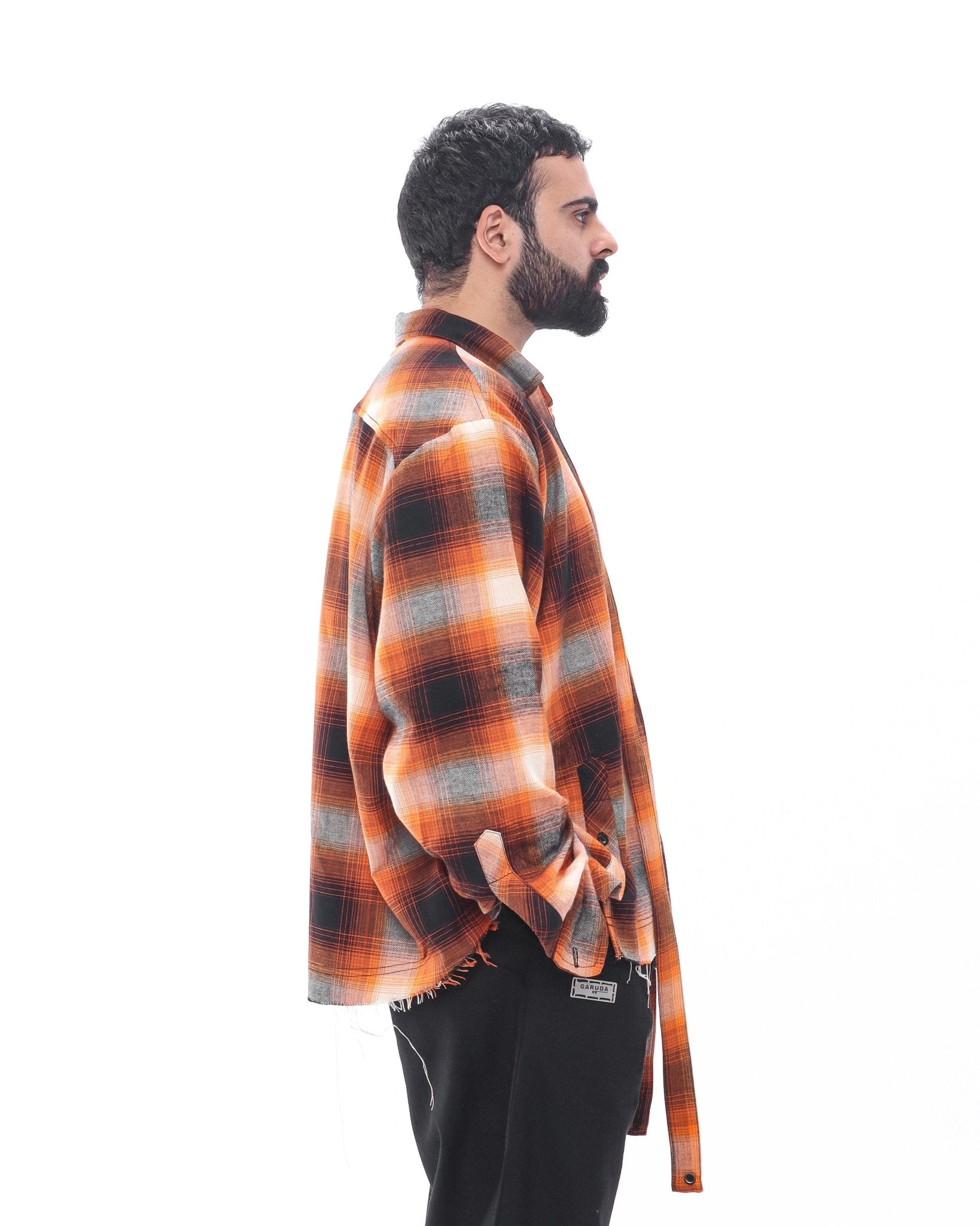 2023 Shirt V2 - Orange Flannel - GARUDA