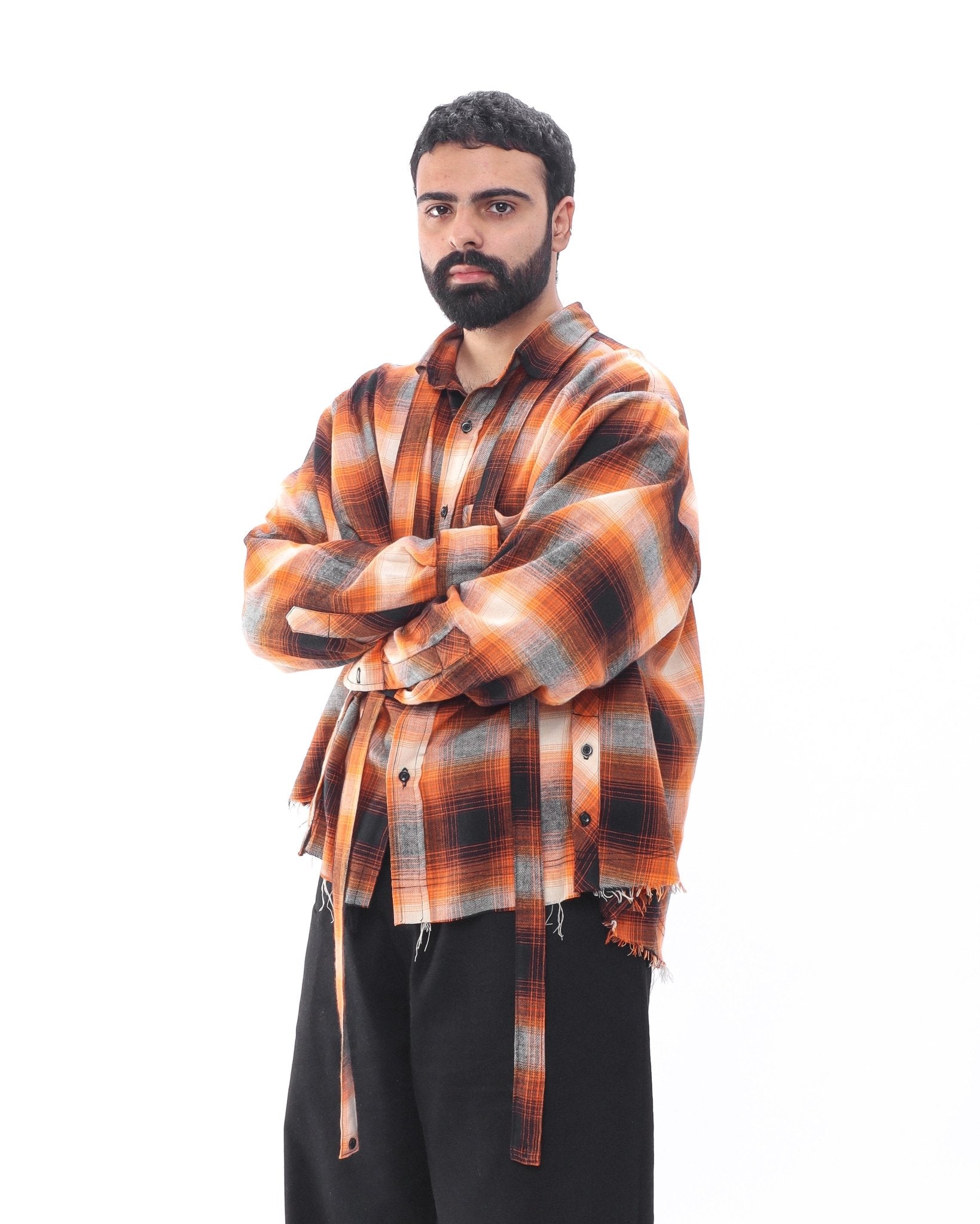 2023 Shirt V2 - Orange Flannel - GARUDA