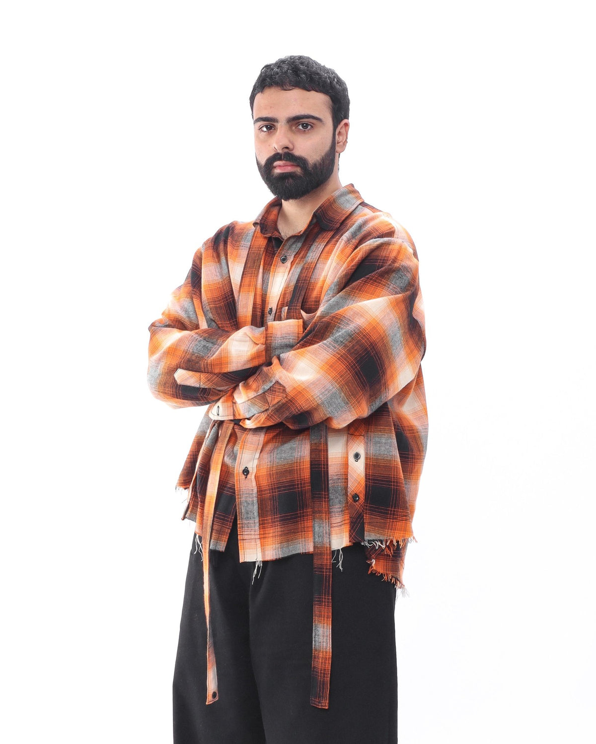 2023 Shirt V2 - Orange Flannel - GARUDA