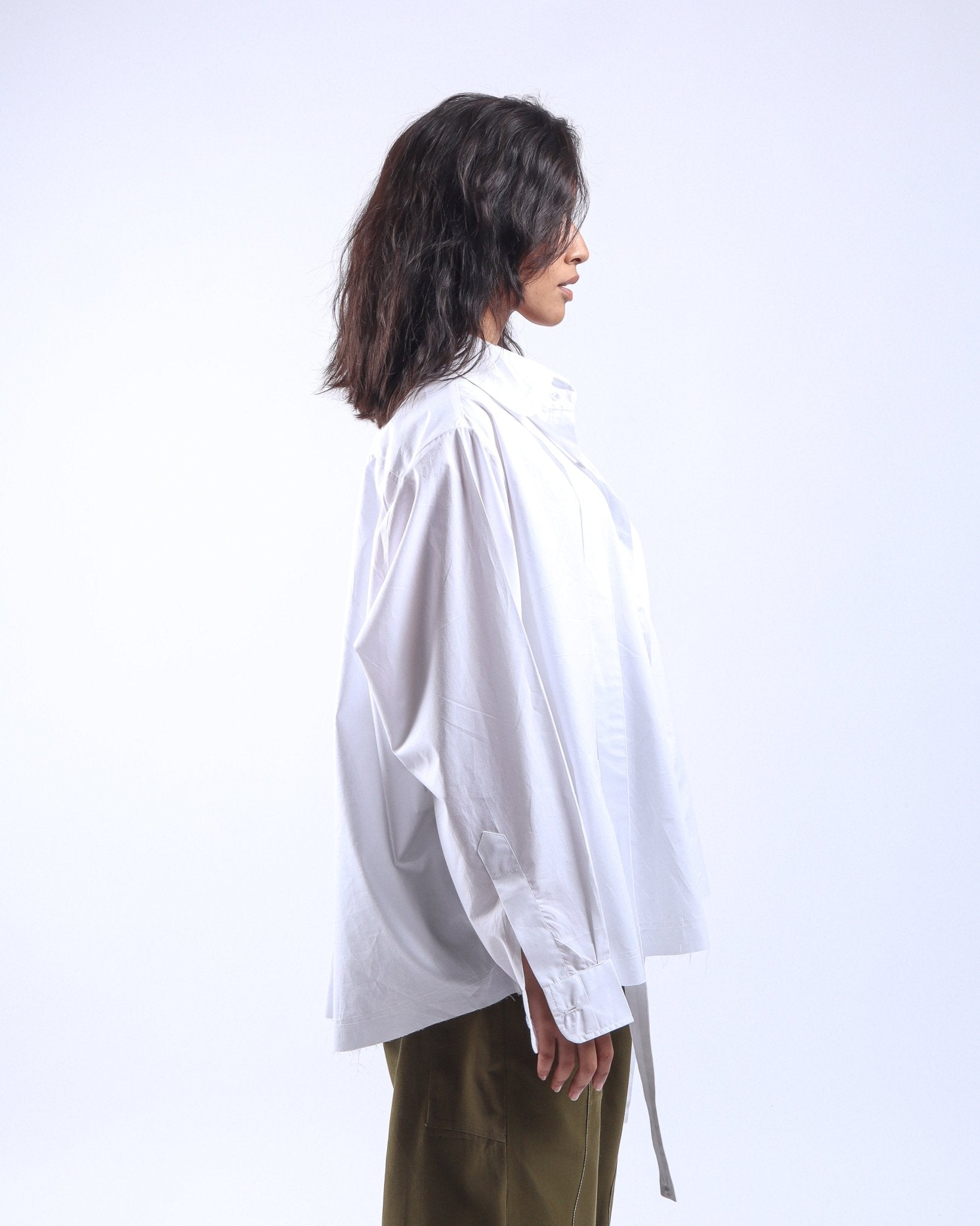 2023 Shirt V2 - White Poplin - GARUDA