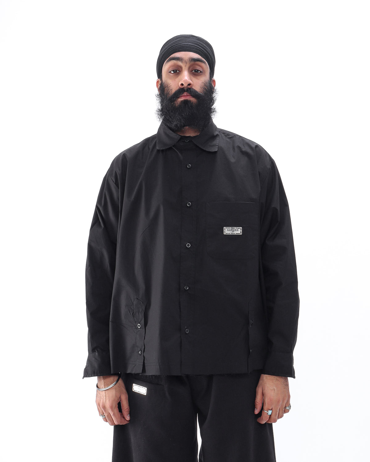2023 Shirt V2 - Black Poplin