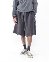 Fleece Cargo Sweatshorts - Grey