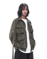 Polyester Field Jacket - Olive