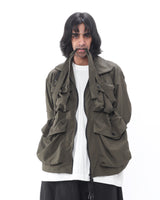 Polyester Field Jacket - Olive