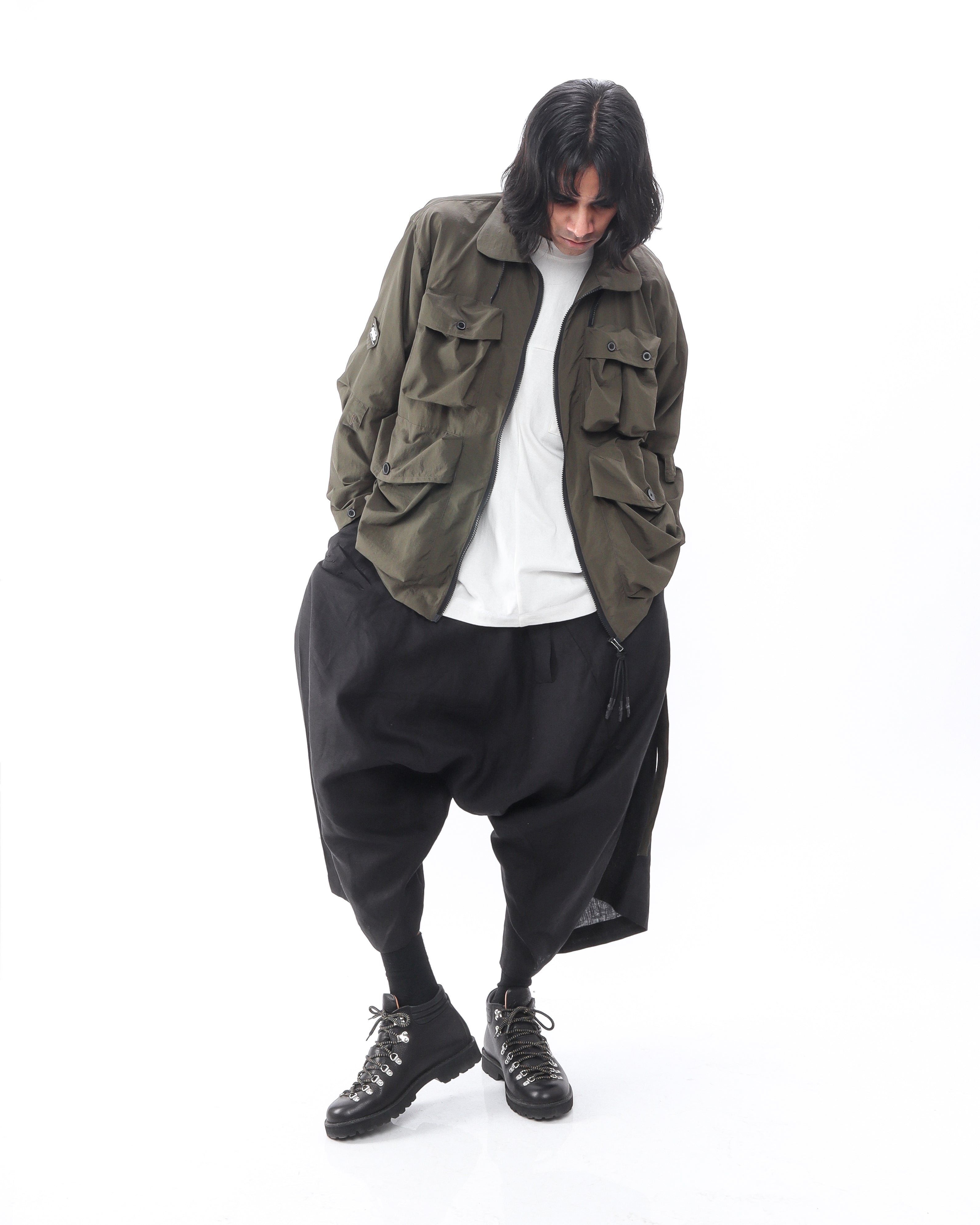 Polyester Field Jacket - Olive