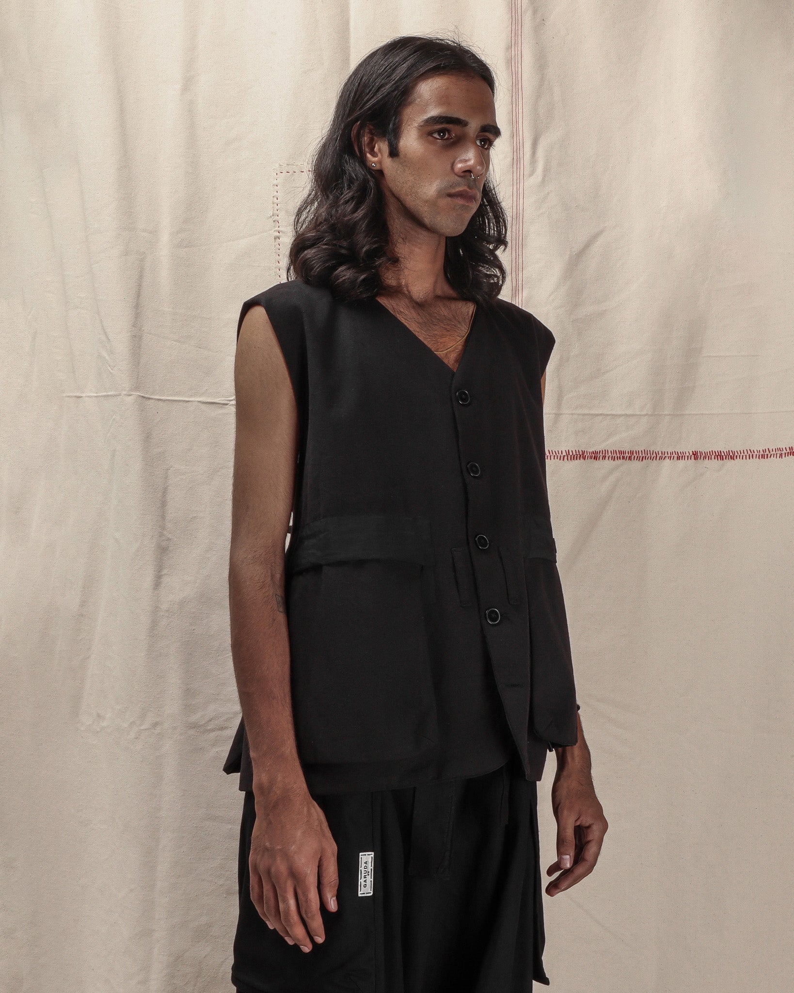 REVERSIBLE WAIST COAT