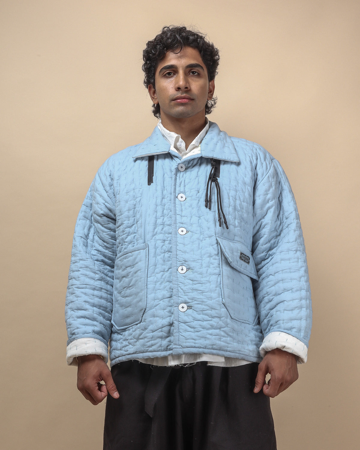 Quilted Kantha Jacket