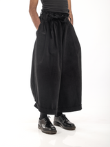 CORDUROY DROP CROTCH TROUSER