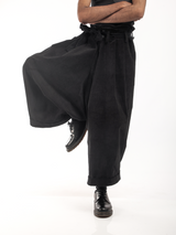 CORDUROY DROP CROTCH TROUSER