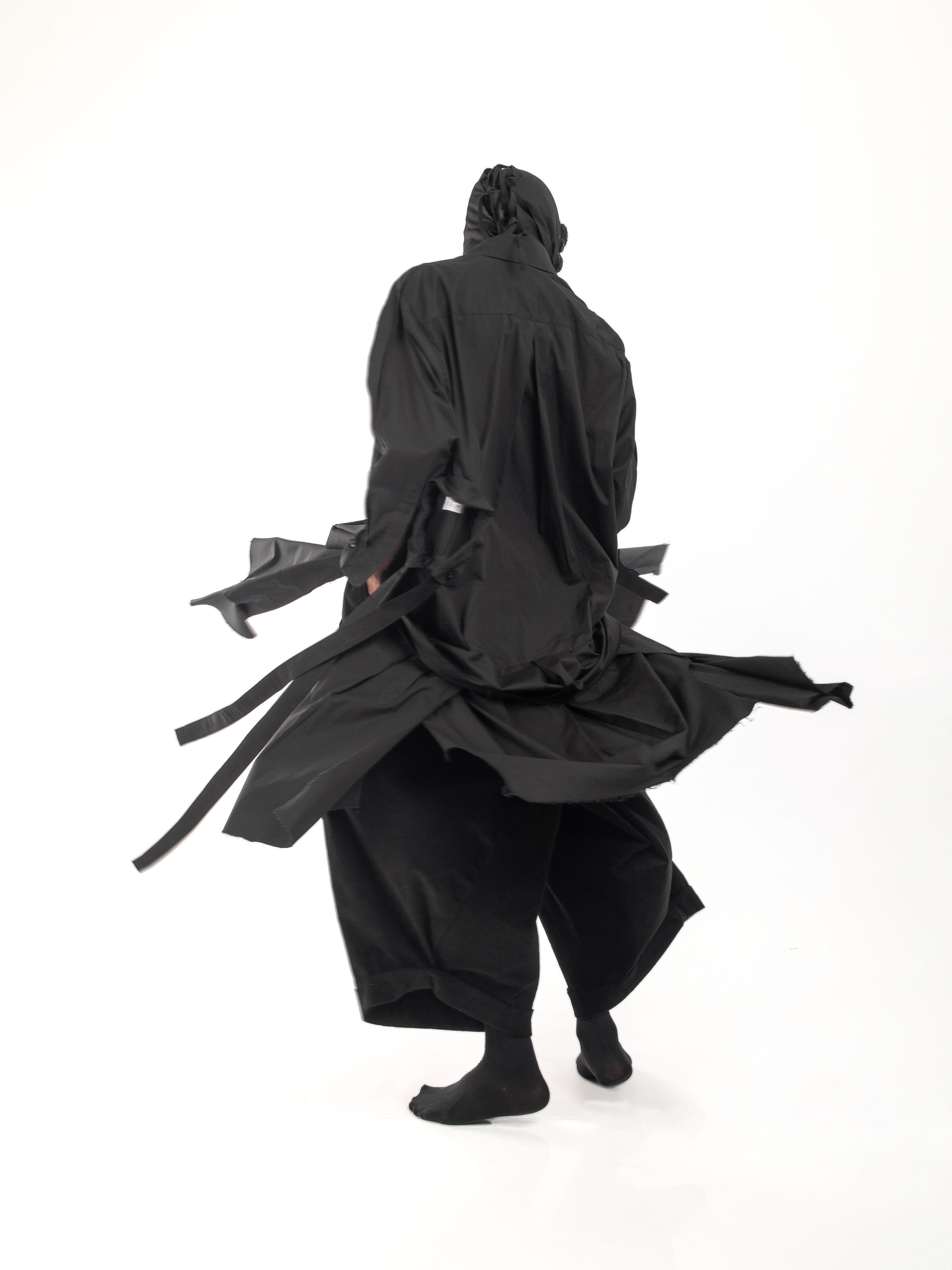 CORDUROY DROP CROTCH TROUSER