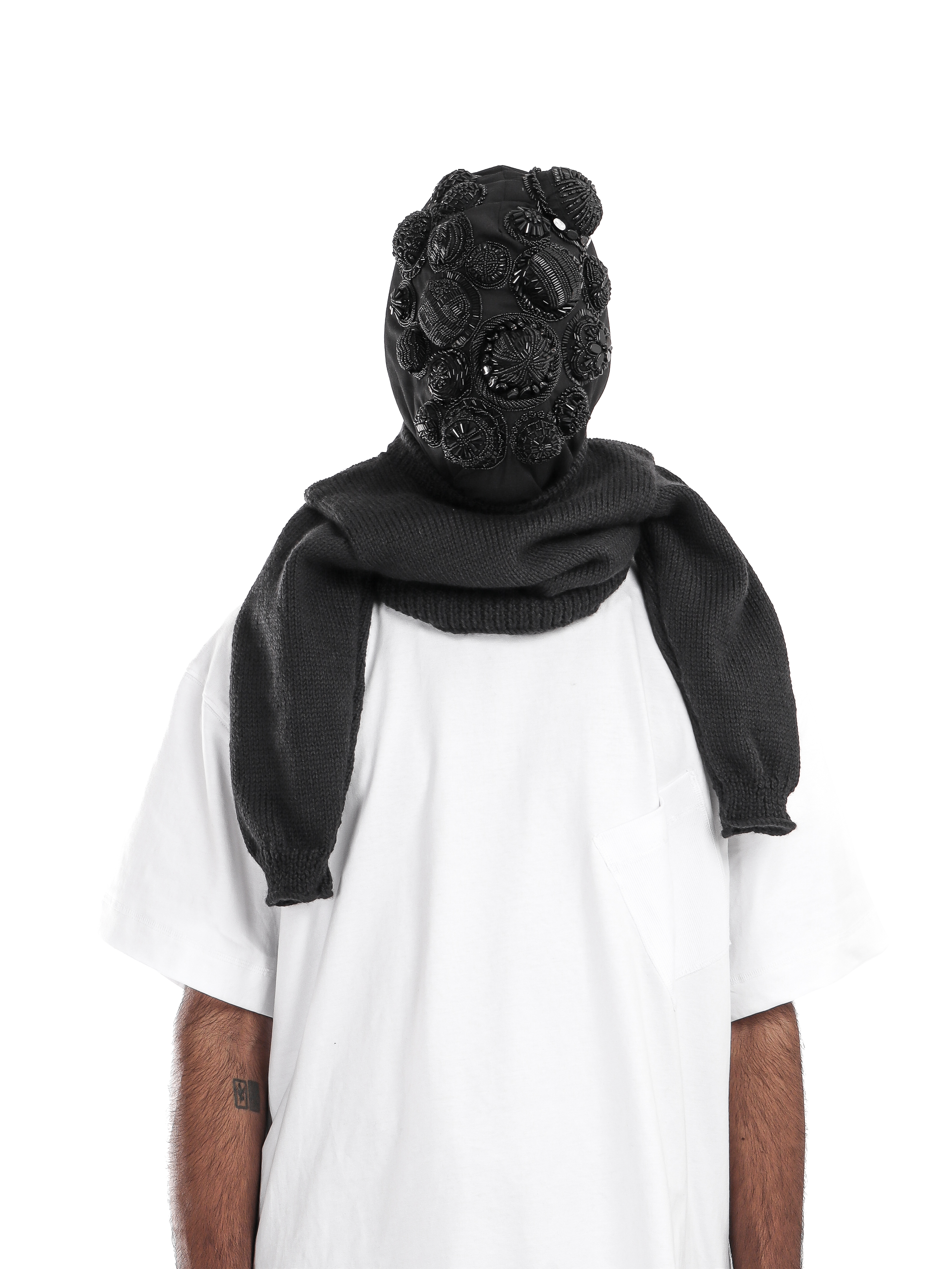 BABY SWEATER SCARF BEANIE THING