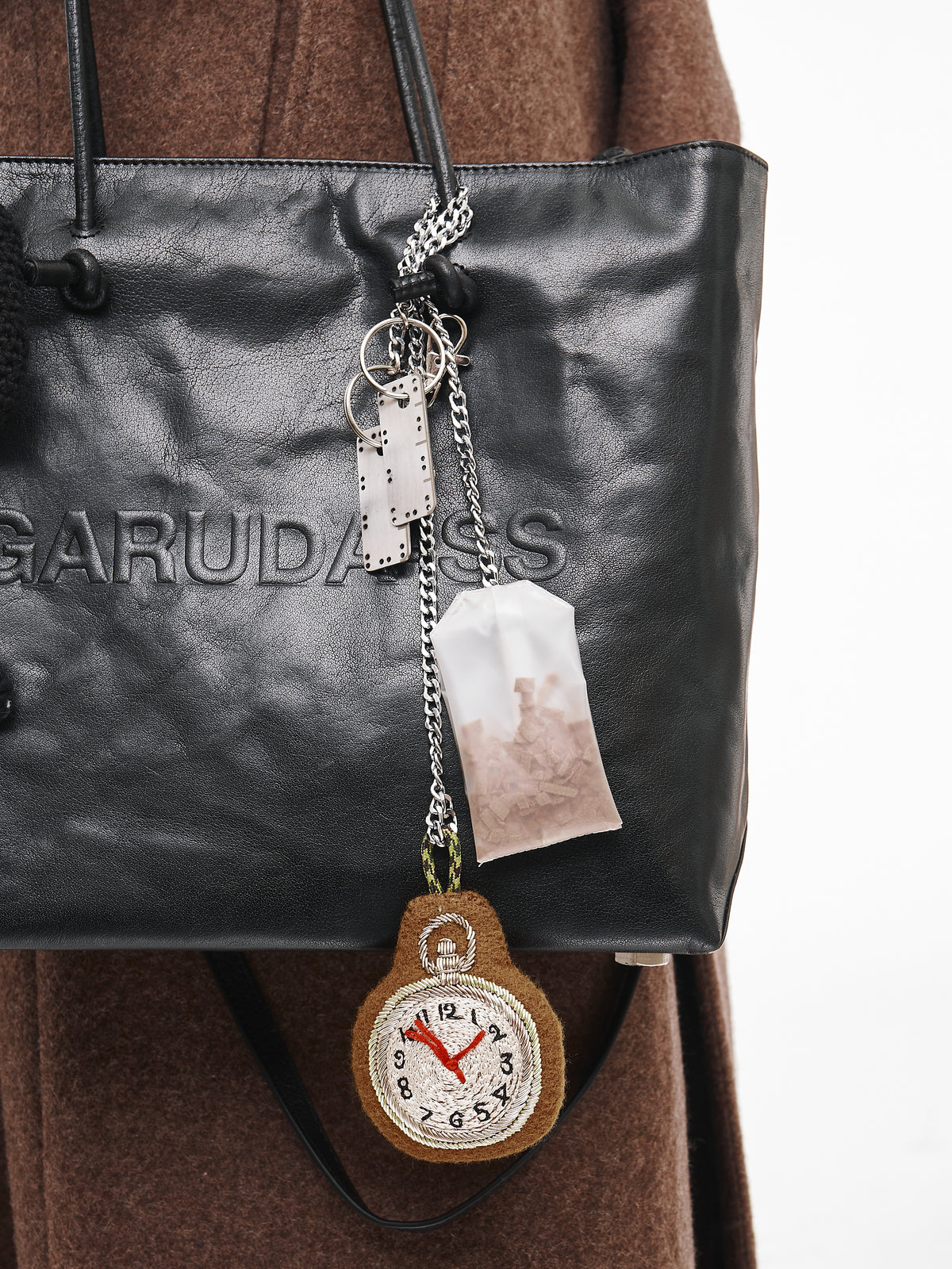 POCKET WATCH BAG CHARM