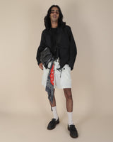 Canvas Cargo Shorts - Eggshell - GARUDA