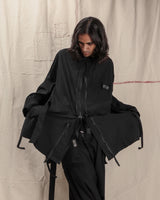 CONVERTIBLE ZIPPER COAT - GARUDA