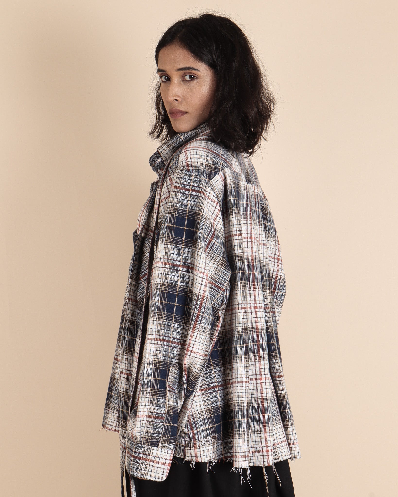 Cotton Flannel Shirt - Mixed - GARUDA