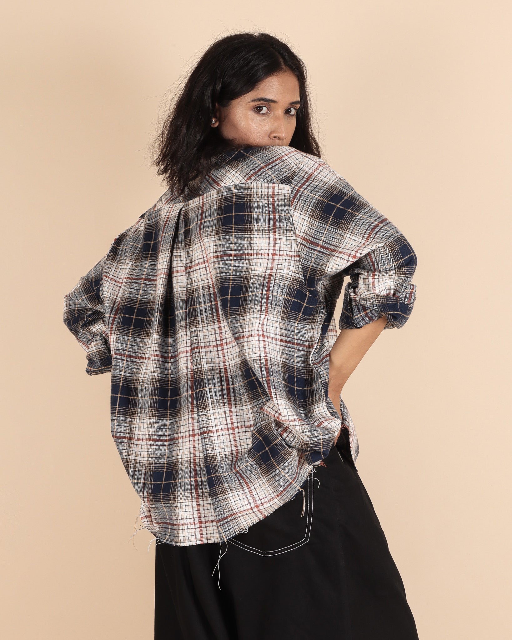 Cotton Flannel Shirt - Mixed - GARUDA