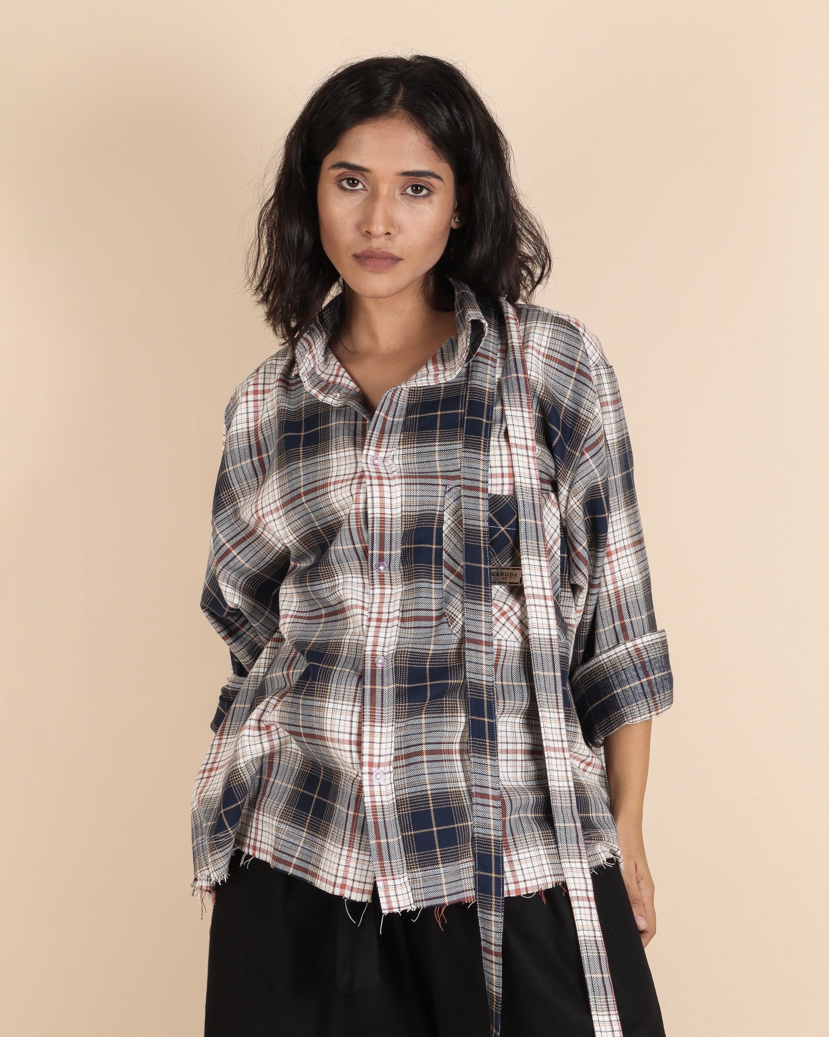 Cotton Flannel Shirt - Mixed - GARUDA