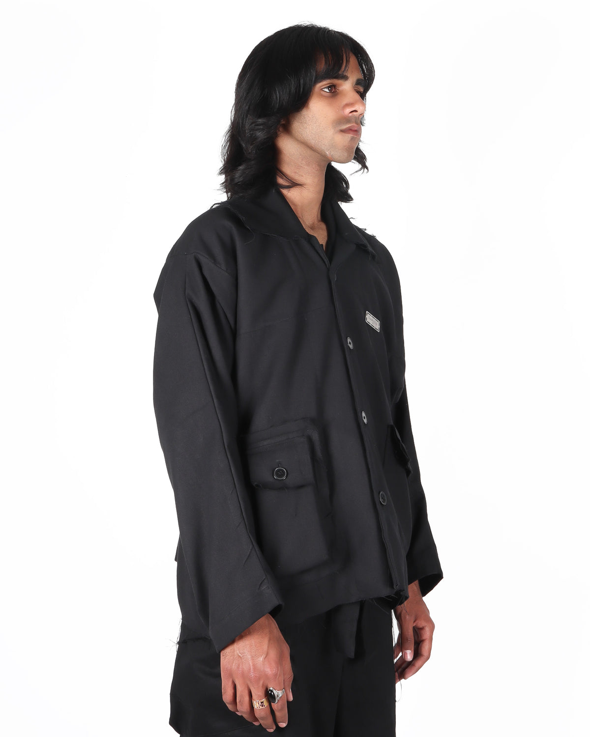 Canvas Cargo Shacket