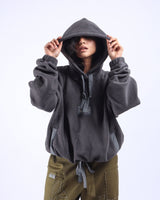 Fleece Hoodie - Grey - GARUDA