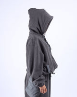 Fleece Hoodie - Grey - GARUDA