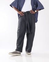 Masters Pants - Grey Cotton Linen - GARUDA