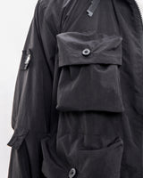 Polyester Field Jacket - Black - GARUDA