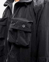 Polyester Field Jacket - Black - GARUDA